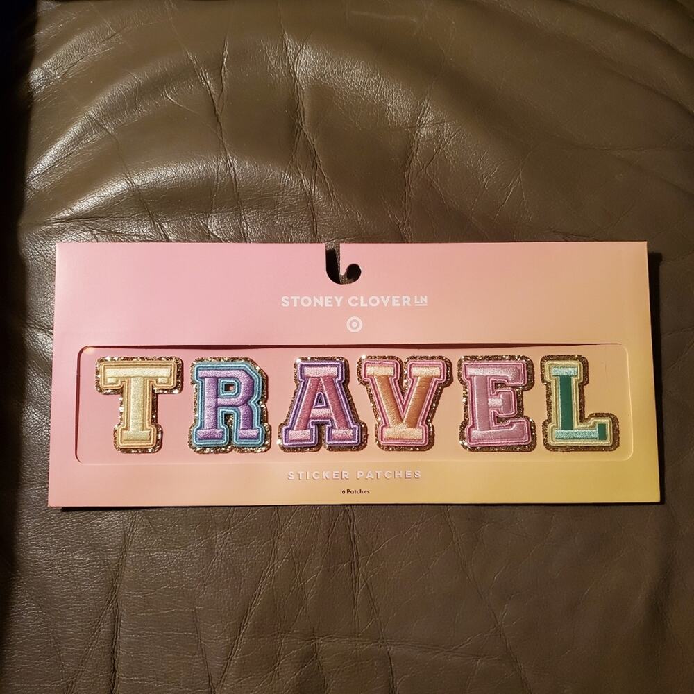 STONEY CLOVER LANE X TARGET COLLAB TRAVEL PATCHES NWT 6 PACK PC SET RAINBOW - Picture 5 of 8